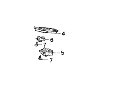 Honda 35750-SR2-A01 Switch Assembly, Power Window Master