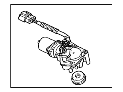 Honda 76505-SR3-A01 Motor, Front Wiper (Mitsuba)