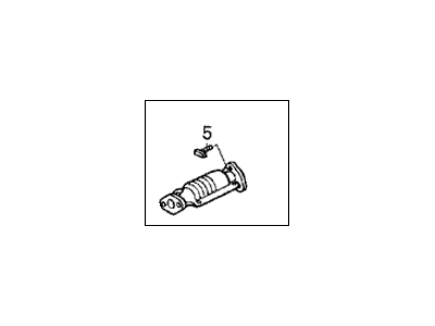 Honda Del Sol Catalytic Converter - 18160-P28-A40