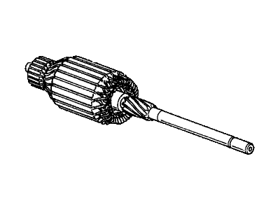 1993 Honda Civic Armature - 31206-P06-L03