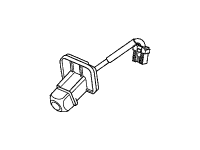 Honda 39530-TS8-A02 Camera Assy,RR Vi
