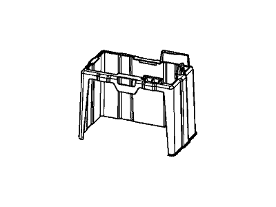 Honda 31531-TR0-000 Cover, Battery (B24)