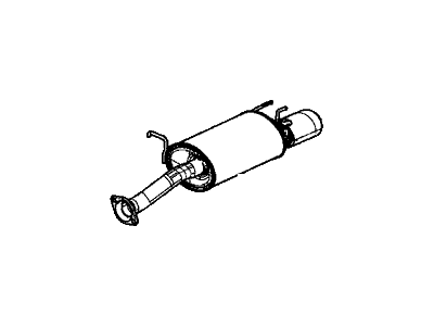 Honda 18307-TR7-A02 Muffler, Exhuast