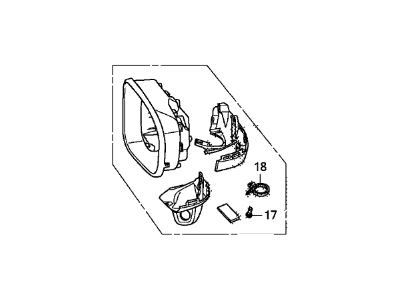 Honda 76205-TR4-A21