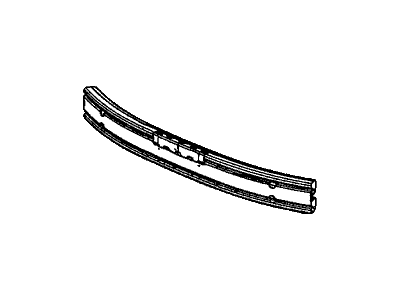 Honda 71530-TS8-A50ZZ Beam, RR. Bumper