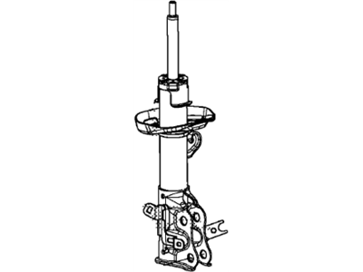 Honda 51621-TS8-B82 Shock Absorber Unit, Left Front