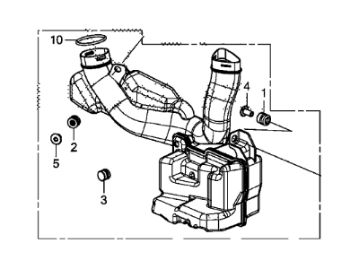 Honda 17230-R1B-A00