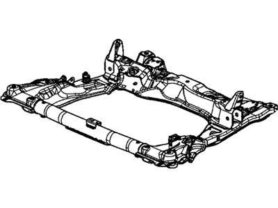 Honda 50200-TR7-A63 Sub-Frame, Front