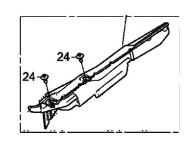 Honda 17265-RX0-A10 Cover Assy., Air In.