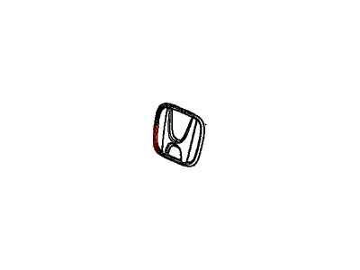 Honda 75700-TF0-901 Emblem (H)