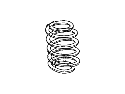 Honda 52446-TS8-B41 Spring, Left Rear