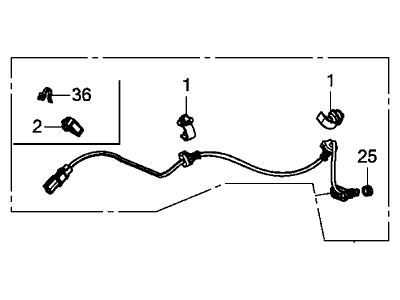 Honda 57475-TR3-A11