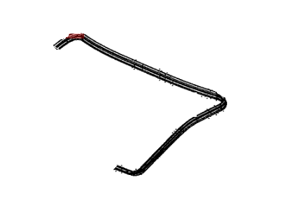 Honda 74865-TS8-A01 Weatherstrip, Trunk Lid