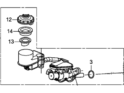 Honda 46100-TR3-A02