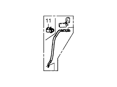 Honda 32600-TR0-A00 Cable Assembly