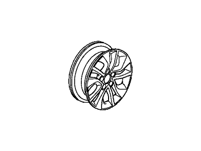 2013 Honda Civic Spare Wheel - 42700-TR3-A91