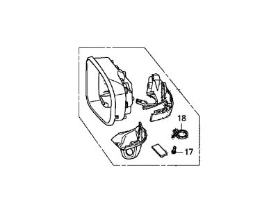 Honda 76255-TR4-C01