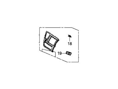 Honda 77251-TR6-C21ZA Panel, Center *NH863L*