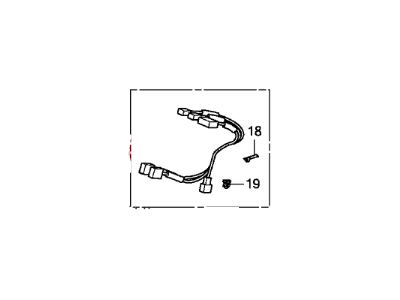 Honda 39114-TR3-A21 Cord Assy., Usb