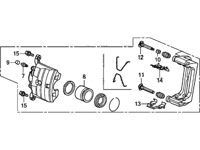 Honda 45018-TR7-A01