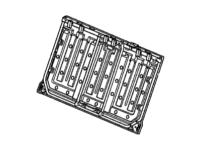 Honda 82126-TS8-A01 Frame, RR. Seat-Back