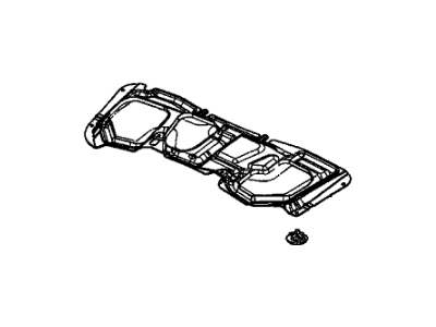 Honda 74141-TS8-A50 Insulator, Hood