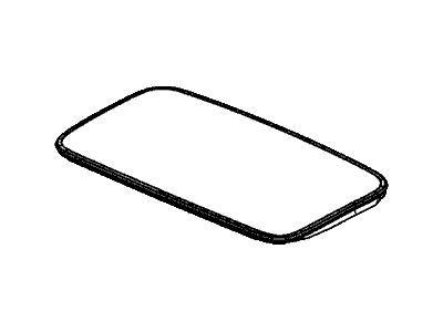 Honda Civic 2006-2011 4dr Sunroof Glass – OEM 70200SNEA02, Dark Privacy Tint, Used Excellent Condition