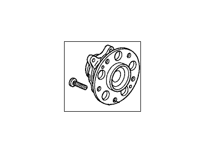 Honda 42200-TR3-A02 Bearing Assembly, Rear