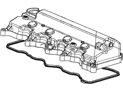 Honda 12310-RNA-A01 Cover, Cylinder Head