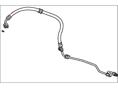 Honda 53713-TE1-A05 Hose, Power Steering Feed (V6 Mt)