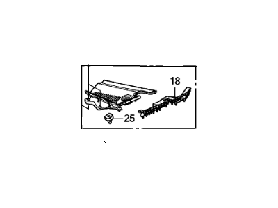 Honda 74210-TE0-A00 Cowl Top Assy., FR. Driver