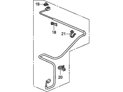 Honda 39163-TE0-A01 Feeder Assy., XM (Sub)