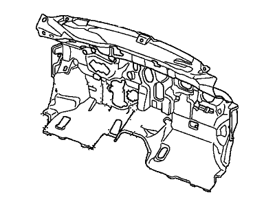 Honda 74260-TA5-A00 Insulator, Dashboard