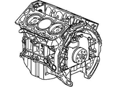 2009 Honda Accord Engine - 10002-R72-A02