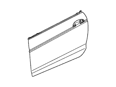 Honda 67111-TE0-A00ZZ Skin, R. FR. Door