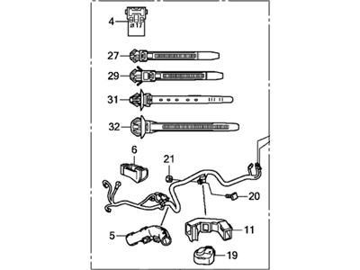 Honda 32111-R40-A00