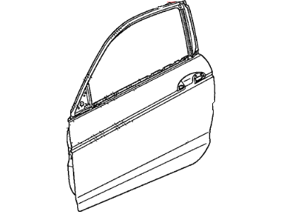 Honda 67050-TE0-A90ZZ Panel, L. FR. Door (DOT)