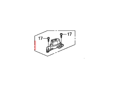 Honda 06150-TE0-A01 Bracket Kit, L. Headlight Mounting (A)