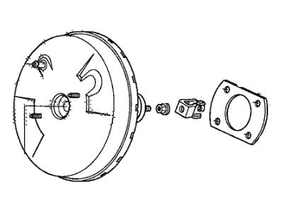 Honda Accord Brake Booster - 01469-TA1-A10