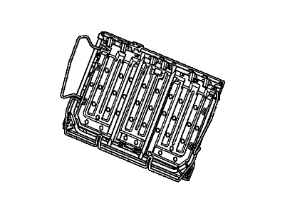 Honda 82126-TE0-A01 Frame, RR. Seat-Back