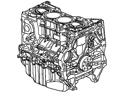 2011 Honda Accord Engine Block - 10002-R46-A10