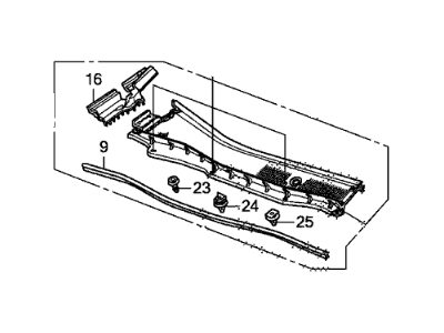 Honda 74220-TE0-A00