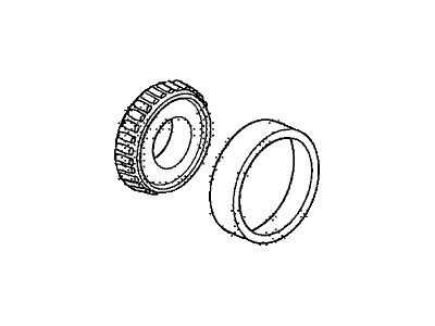 Honda 91006-R08-003 Bearing, Taper (45X81X18)