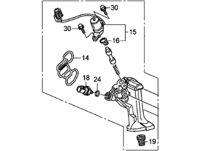 Honda 15811-RYE-A01 Valve Assembly, Spool