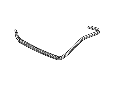 Honda 74865-TE0-A01 Weatherstrip, Trunk Lid