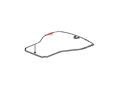 Honda 84521-TE0-A00ZA Lid, Spare Tire *NH85L* (GRAY ELEVEN)