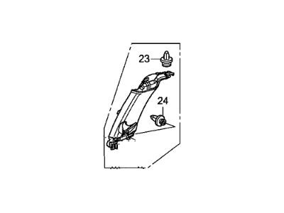 Honda 84111-TE0-A01ZA Garnish Assy., R. Center Pillar (Upper) *NH686L* (QP LIGHT WARM GRAY)