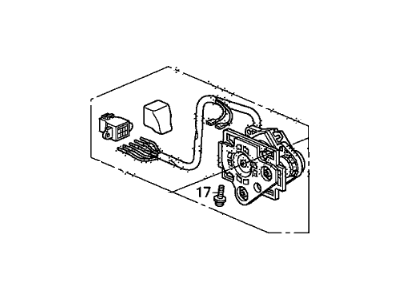 Honda Accord Mirror Actuator - 76215-TA0-A01