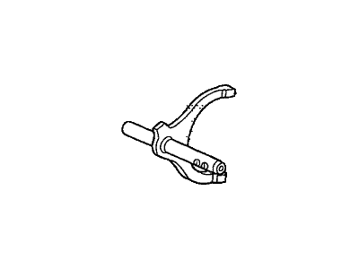 Honda 24230-PYZ-000 Fork, Reverse Gearshift