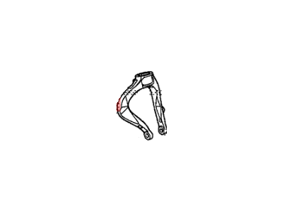 Honda 51281-TA0-A01 Fork, L. FR. Shock Absorber